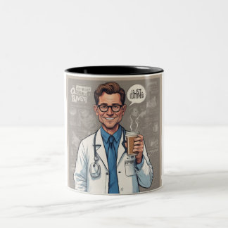 Dr.コーヒー:完璧なビールのための処方箋 ツートーンマグカップ