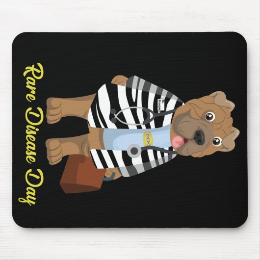 Dr.シャーパイレアフェイスデイマウスパッド マウスパッド (正面)