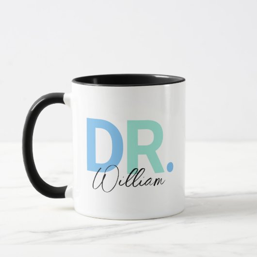 Dr.パーソナライズされた Coffee Mug、カスタムDr.Coffee Mug マグカップ (左)