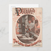 Dr.ピアースの下剤ペレットのビンテージ広告 ポストカード (正面/裏面)