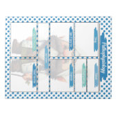 Dr.ブルー格言看護 – 病態生理学テンプレート ノートパッド (正面)