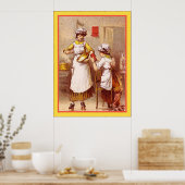 Dr.プライスのクリームベーキングパウダー~ 1880-1900 ポスター (キッチン)