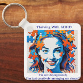 Dr.Anders Osborne Ph.D. -引用文前向きADHD Mag キーホルダー (正面)