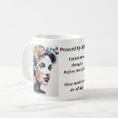 Dr.Anders Osborne Ph.D. -引用文前向きADHD W Mug コーヒーマグカップ (正面左)
