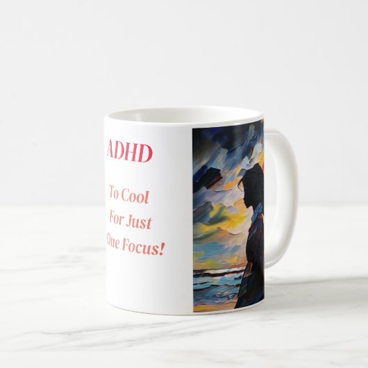 Dr.Anders Osborne Ph.D. - ADHD Mug コーヒーマグカップ (正面右)