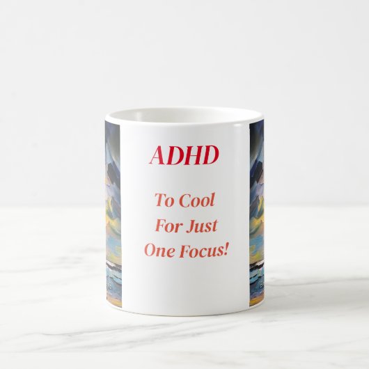 Dr.Anders Osborne Ph.D. - ADHD Mug コーヒーマグカップ (中央)
