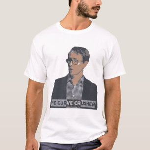 Dr Ashley Bloomfield The Curve Crascher Tシャツ