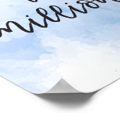 Dr. B.J.パーマー引用文書道水彩色 ポスター (角)