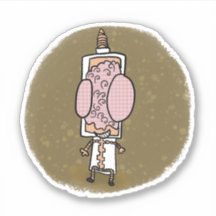 Dr. Brain漫画ブックスタイルシール