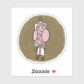 Dr. Brain漫画ブックスタイルシール シール (シート)