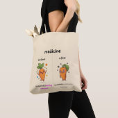  ​Dr. Carrot Before & After Medicine - tote bag  トートバッグ (クローズアップ)