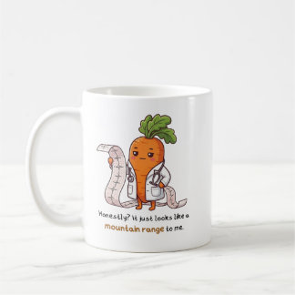 Dr. Carrot ECG Funny Medical Mug - Future Doctor G コーヒーマグカップ