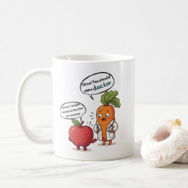 Dr. Carrot with His First Patient  コーヒーマグカップ