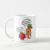 Dr. Carrot with His First Patient  コーヒーマグカップ (左)