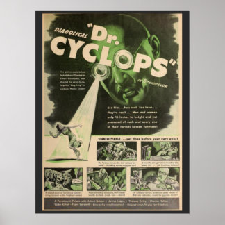 Dr. Cyclops映画ポスター ポスター