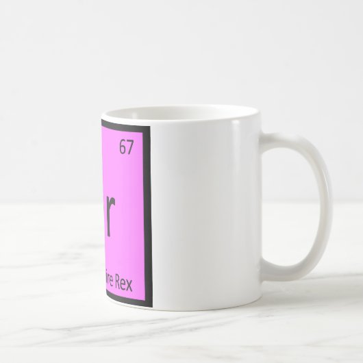 Dr. - Devonshireレックス猫化学要素シンボル コーヒーマグカップ (右)