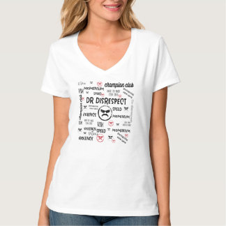 Dr Disrespect Violence Speed Momentum Tシャツ