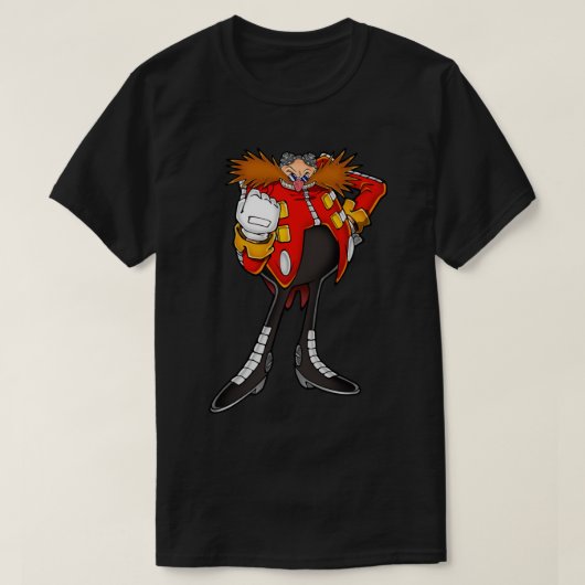 Dr. Eggman Sticker.png Tシャツ (デザイン正面)