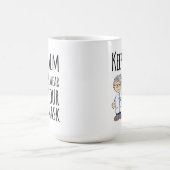 Dr. Fauci Calm保衣服お前のマスクは手を洗う コーヒーマグカップ (中央)