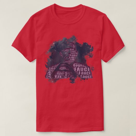 Dr Fauci I Am Science Space Alien anti Mandate Arr Tシャツ (デザイン正面)