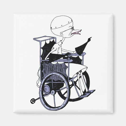 Dr Finkelstein Mad Scientist Baby  マグネット (正面)