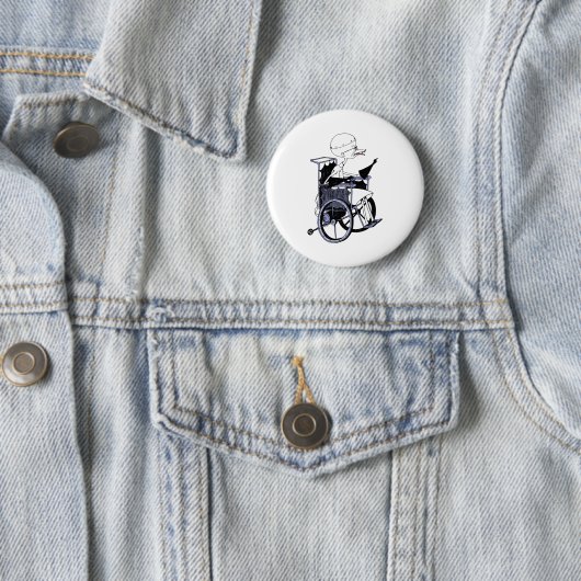 Dr Finkelstein Mad Scientist Baby  缶バッジ (インサイチュ)