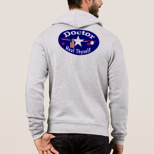 Dr. Heal Thyself パーカ (裏面)