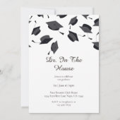 Dr. In The House Graduation Announcement 招待状 (裏面)