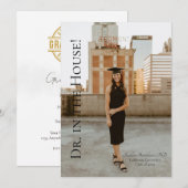 Dr. In The House Graduation Announcement 招待状 (正面/裏面)