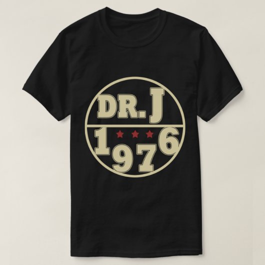 Dr. J 1976 Tシャツ (デザイン正面)