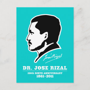 Dr. Jose Rizal @ 150誕生記念日のお土産 ポストカード