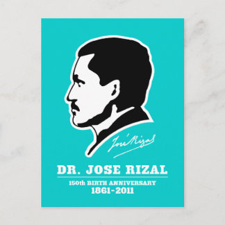 Dr. Jose Rizal @ 150誕生記念日のお土産 ポストカード
