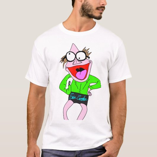 Dr. LeBrick サマーショーツ - Erica Crooks - Tシャツ (正面)