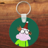 Dr. LeBrick バハハバグ クリスマス キーホルダー (正面)