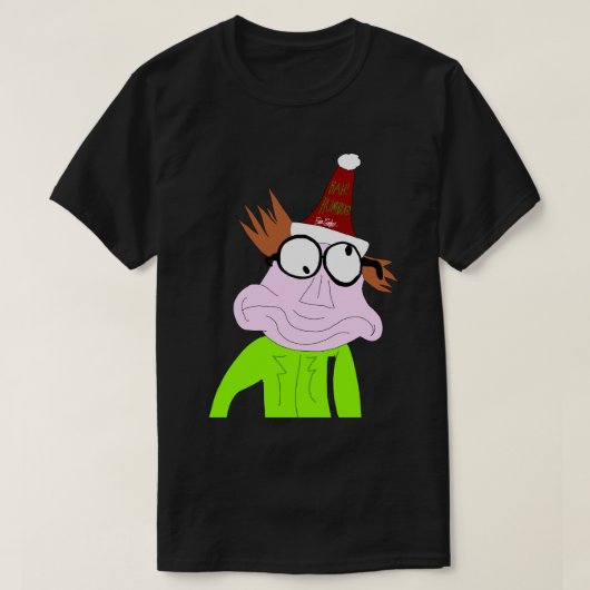 Dr. LeBrick バハハバグ クリスマス Tシャツ (デザイン正面)