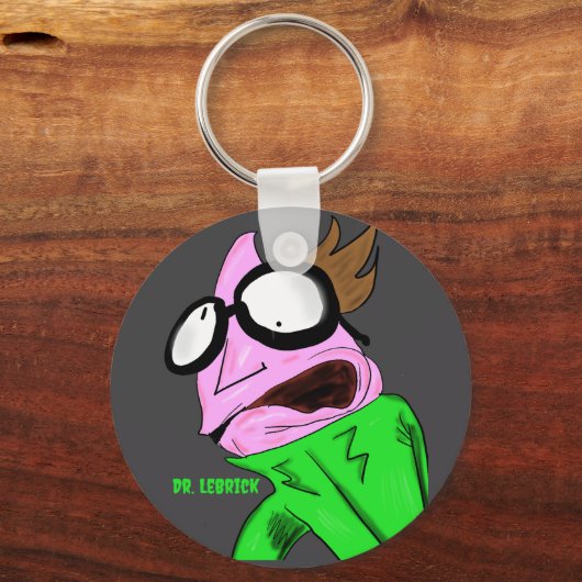 Dr. LeBrick art 2018 キーホルダー (正面)