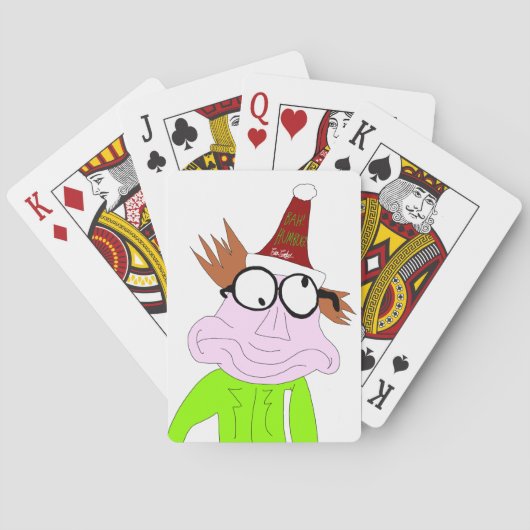 Dr. LeBrick Bah Humbug xmas Classic Playing Cards トランプ (裏面)