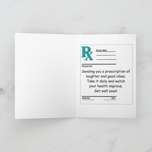 Dr. Love Get Wellカード カード (内部)