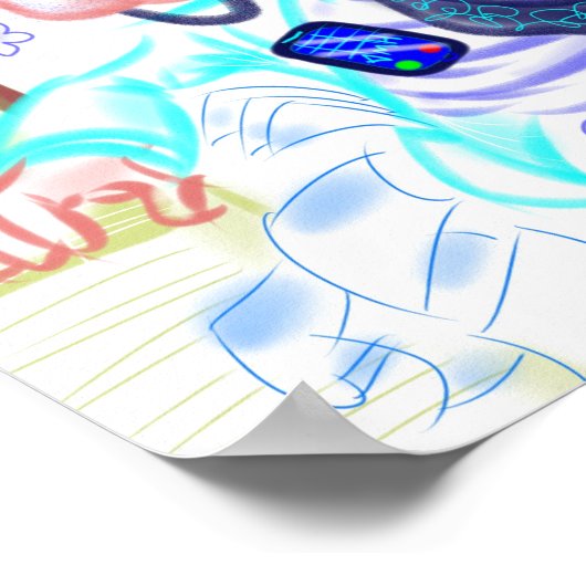 Dr. Meres'Retirement Caricature Poster 2014 ポスター (角)