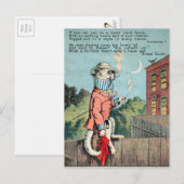 Dr. Morse Cat Trade Card #1 (of 4) ポストカード (正面/裏面)