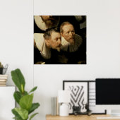 Dr. Nicolaes Tulpの解剖学のレッスン， 1632 ポスター (ホームオフィス)