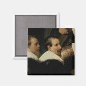 Dr. Nicolaes Tulpの解剖学のレッスン， 1632 マグネット (正面/裏面)