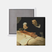 Dr. Nicolaes Tulpの解剖学のレッスン, 1632 マグネット (正面/裏面)
