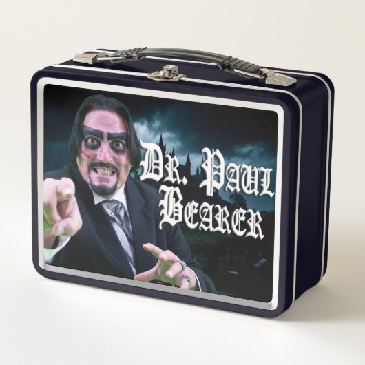 Dr. Paul Bearer Lunchbox メタルランチボックス (正面)