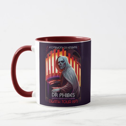 Dr. Phibes Mug - Symphony of Venvegance 1971 Horr マグカップ (左)