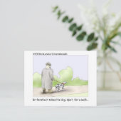 Dr. Roarshachマンガギフト、ティー、収集品 ポストカード (スタンド正面)