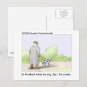 Dr. Roarshachマンガギフト、ティー、収集品 ポストカード (正面/裏面)