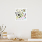 Dr. Roarshach Early Jobs おもしろい Poster ポスター (キッチン)