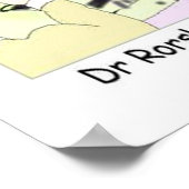 Dr. Roarshach Early Jobs おもしろい Poster ポスター (角)