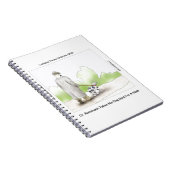 Dr.Rorschachは犬のスポットを散歩おもしろい4 ノートブック (右側)